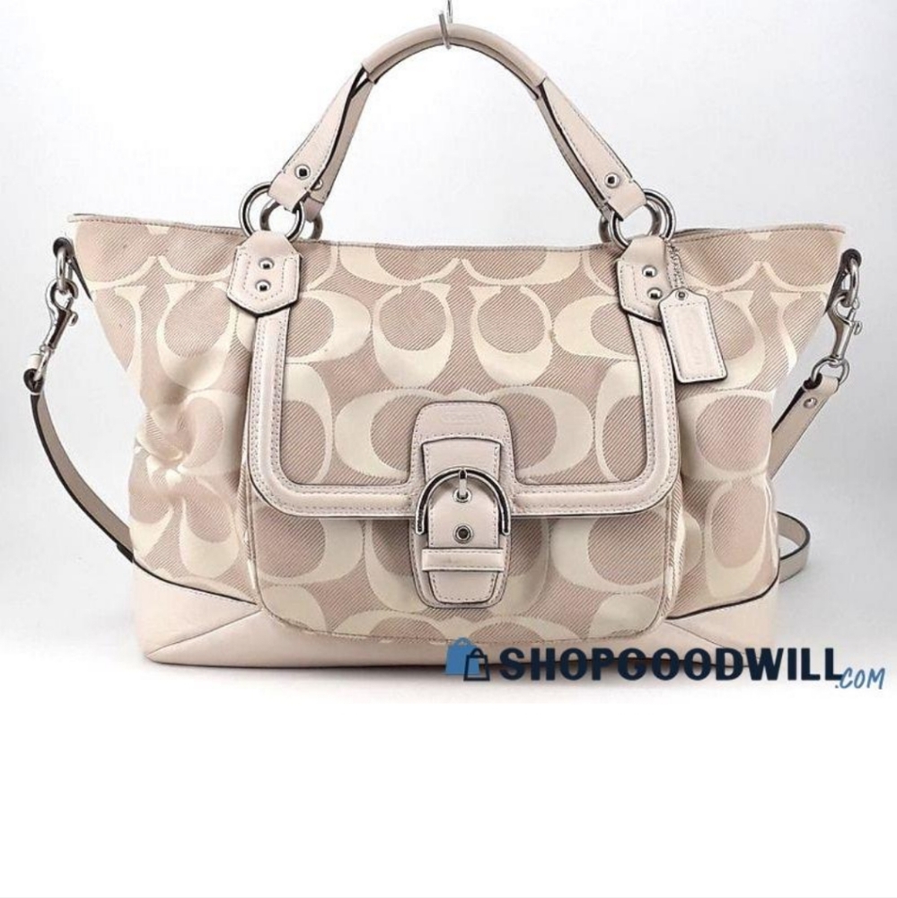 Coach Campbell Signature Satchel